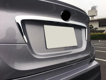 

New! For Toyota C -HR CHR 2016 2017 ABS Chrome Rear Trunk lid License plate side cover decoration trim