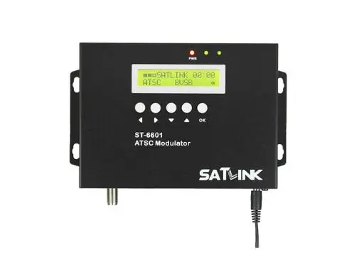 

BY DHL UPSSatlink ST-6601 ATSC Modulator 1 route HD 1080P Satlink modulator for USA Canada Mexico South Korea Costa Rica Ecuador