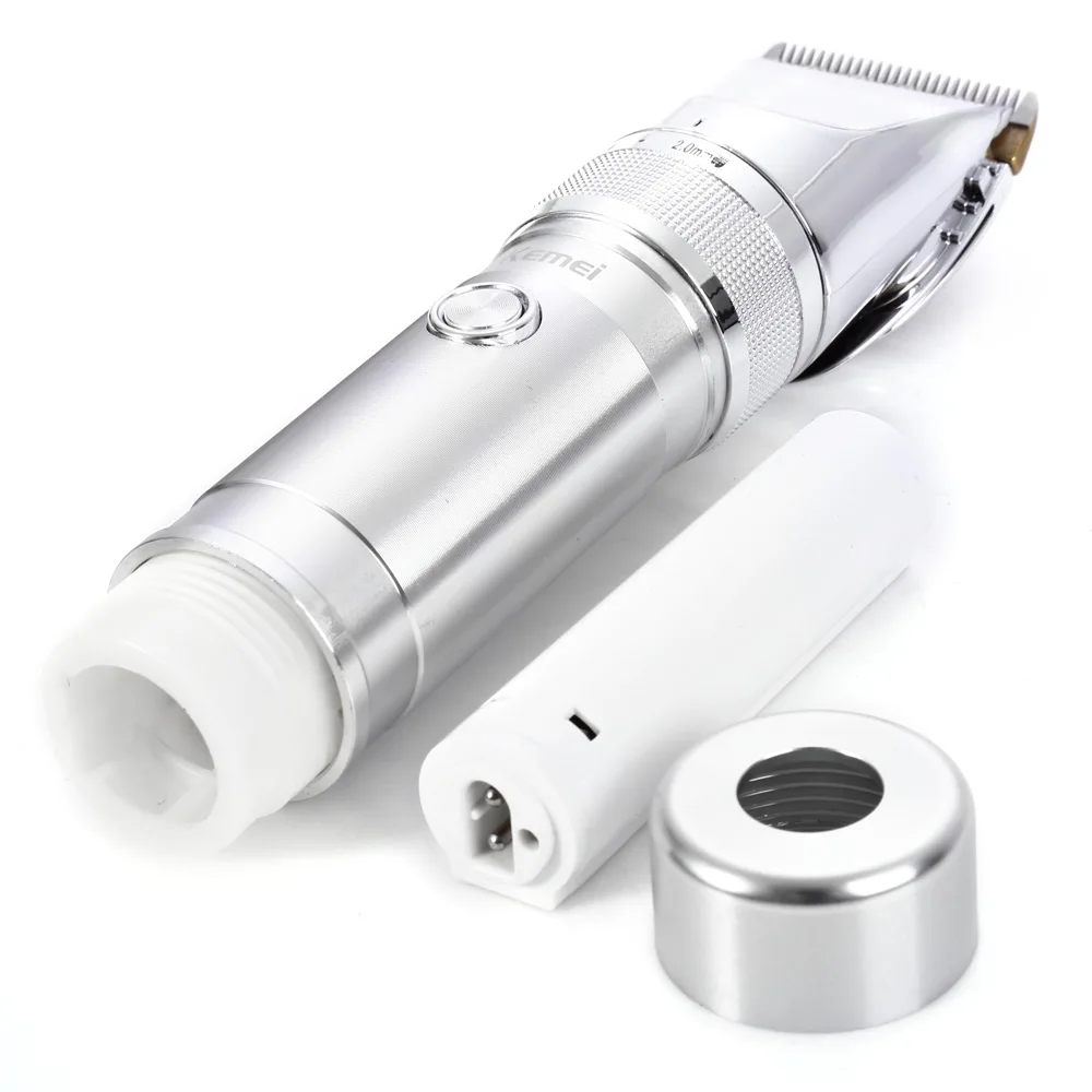 Kemei 9801 Перезаряжаемые машинка для стрижки волос 110 220 V профессиональная Для