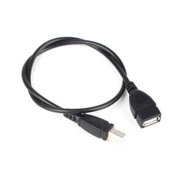 

1/4/10pcs 50CM USB 2.0 Type A Female to USB B Male Scanner Printer Adapter Cable SGA998