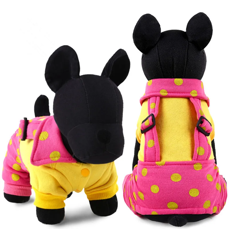 2017 New arrivals Free shipping cute dog rompers jumpsuits in Spring and Autumn clothes 3 colors 5 sizes | Дом и сад