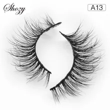 1 пара 3D ресниц настоящая норка накладные ресницы ручной работы натуральные длинные накладные ресницы для красоты макияж глаз Extension-ESA13