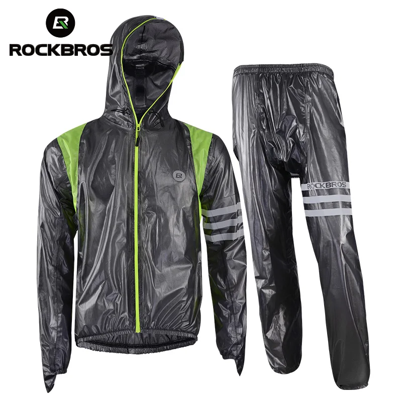 ROCKBROS Cycling Jersey Windproof Waterproof Breathable MTB Bicycle