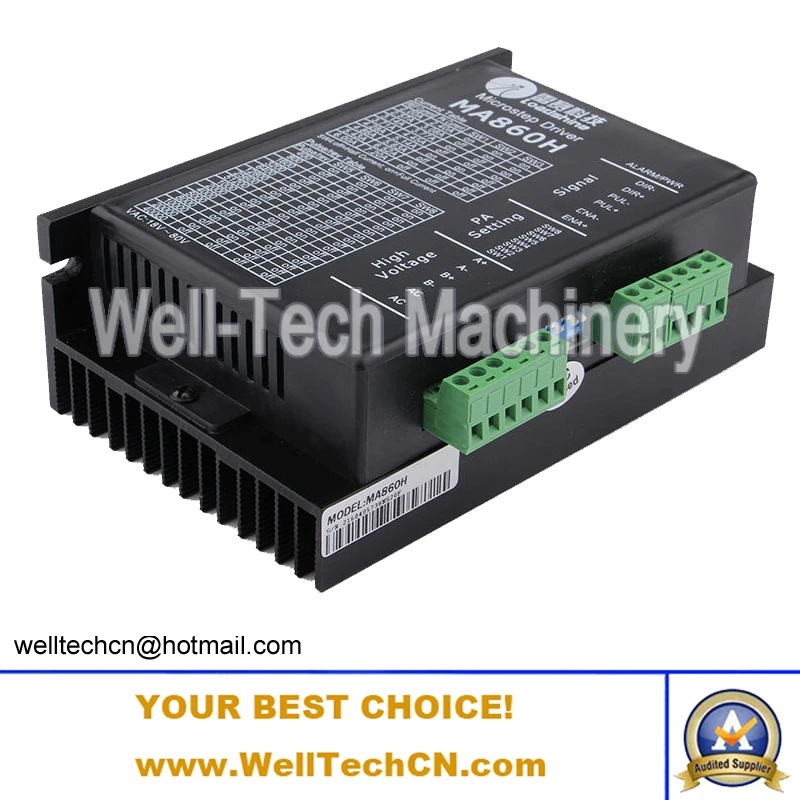 MA860H драйвер гравировальный станок шаговый двигатель привод MA860 Microstep Driver