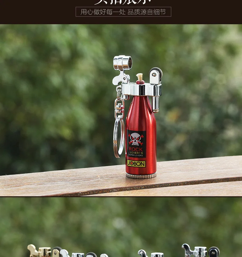 Hot Sale!! Novelty Lighter Flame Windproof Cigarette Lighter Kerosene