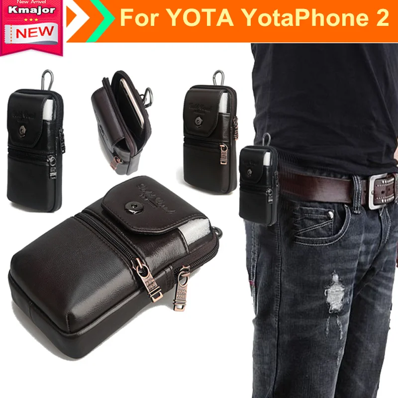 imágenes para Llevar Cinturón de lujo del Cuero Genuino Cubierta de la Caja Monedero de La Cintura de la Bolsa Del Clip Para YOTA YotaPhone 2 Envío de La Gota Libre imágenes para Llevar Cinturón de lujo del Cuero Genuino Cubierta de la Caja Monedero de La Cintura de la Bolsa Del Clip Para YOTA YotaPhone 2 Envío de La Gota Libre