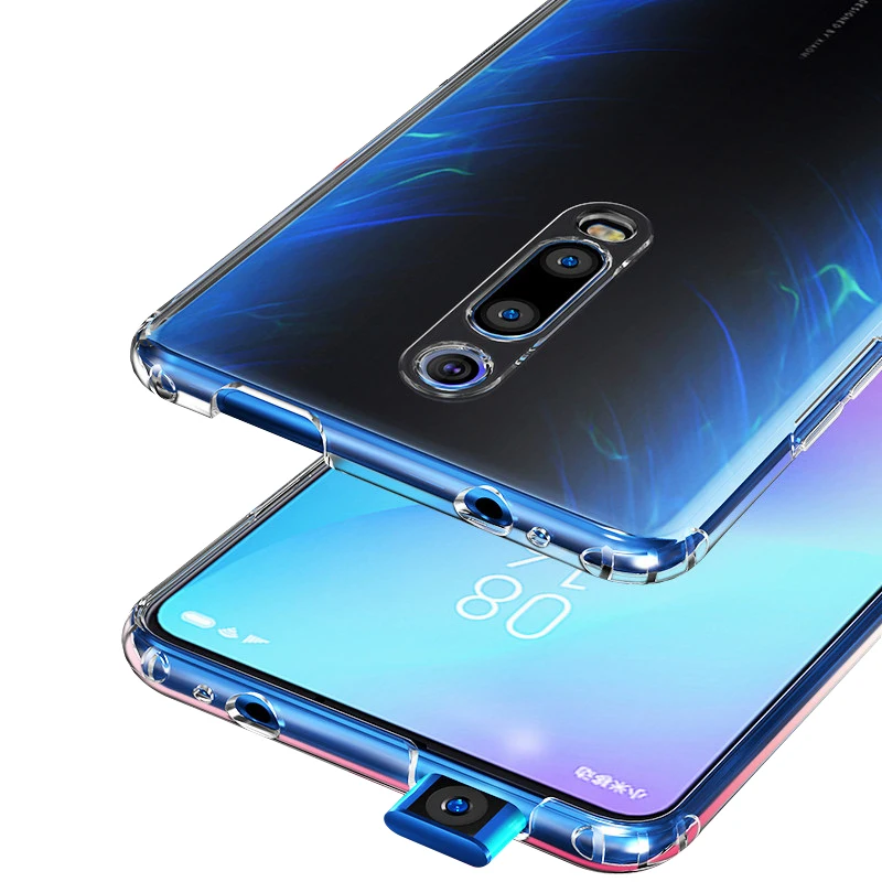 

For Xiaomi Mi 9T Case Cover Silicone Shockproof Mi9t Mi 9T Pro Transparent Clear Protective for Xiaomi Mi 9t pro case 6.39 inch