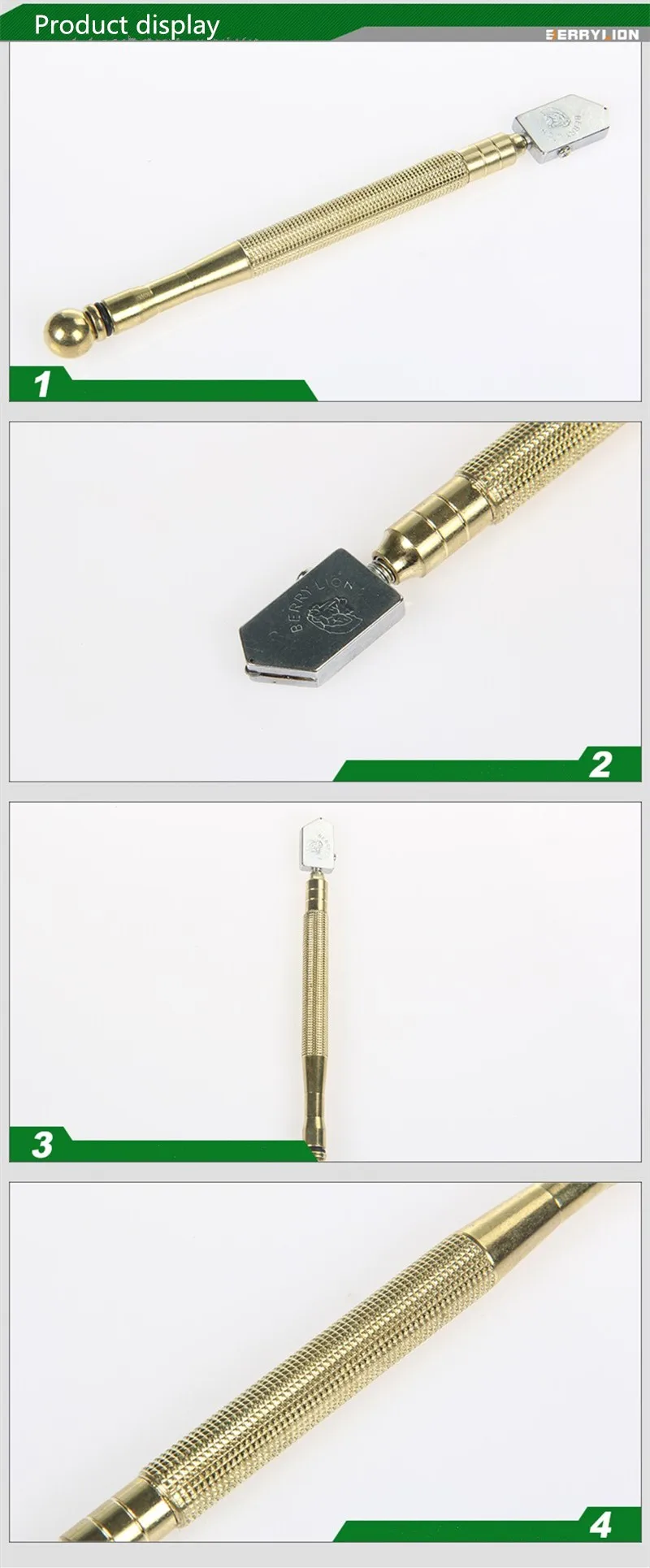 berrylion cam kesici 5 12mm bakir sapli rulo tipi elmas cam kesme aletleri cam sise kesici insaat araclari