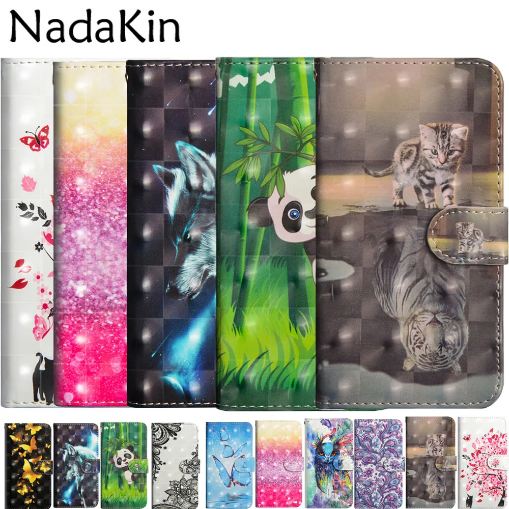 

Flip Case 3D Painting for Sony Xperia XA1 XA2 Ultra Plus XZ1 XZ2 Compact Premium L1 L2 Wallet Cover Leather Phone Shell Stylish