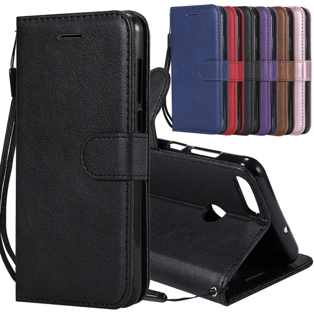

For funda Huawei P Smart Case Leather Wallet Phone Case For Huawei P Smart Plus Case Luxury Flip Leather Cover Nova 3i Enjoy 7S