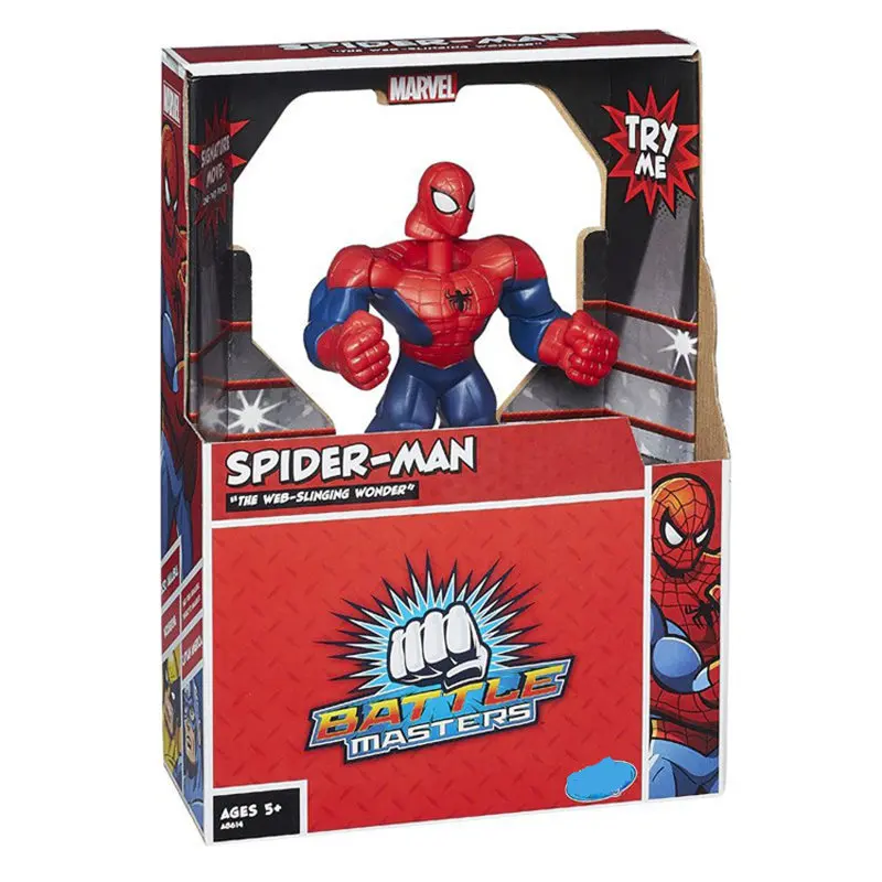 

Marvel The Avengers Super Hero Battle Masters Figure Spider Man Doll PVC Action Figure Spiderman Model Toy For Children Boy Gift