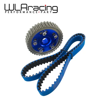 

WLR RACING - HNBR Racing Timing Belt BLUE + Aluminum Cam Gear Blue FOR 92-00 Civic D16Z D16Y WLR-TB1002B+6542B