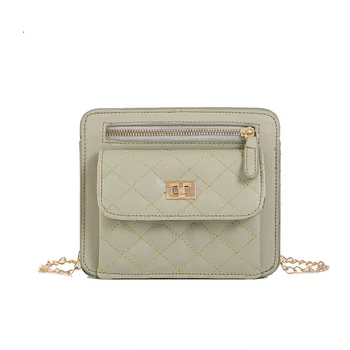 

Wear-resistant simple and elegant women's hand crossarm single shoulder chain bag women's bag spring 2019 new European and Ameri