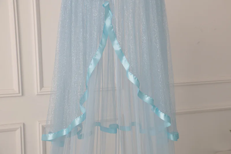 4 color Netting Hanging Kinderbetthimmel Kinderbetthimmel Moskitonetz Vorhang Bettwäsche Kuppel Zelt