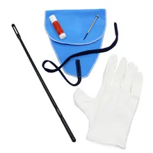 Духовые инструменты, набор для очистки, портативный набор для очистки флейты, техническое обслуживание приборов