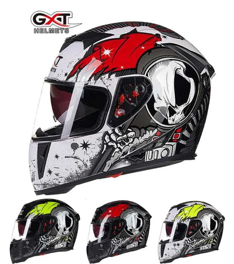 Мотоциклетный шлем с двойными линзами Размеры M L XL 13 видов|full face motorcycle helmet|motorcycle