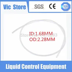 Бесплатная доставка 10 М длинные PTFE т трубки OD 3,29 мм ID 2,69 одобрить SGS Сертификация для 3d принтер PTFE