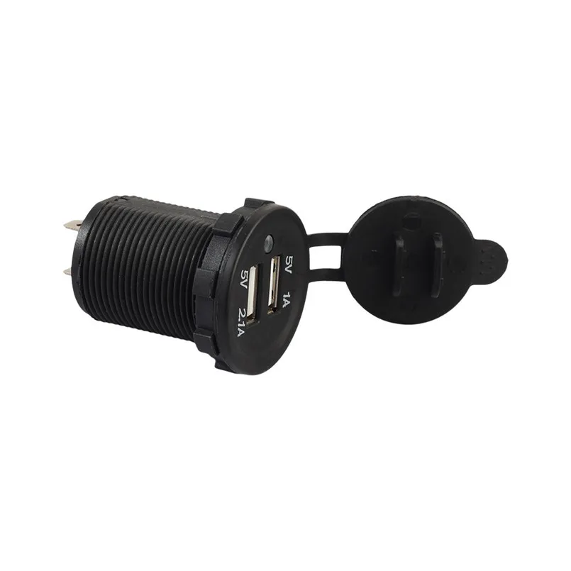 Автомобильный Стайлинг 5 в 3.1A Dual USB автомобильный прикуриватель мобильный