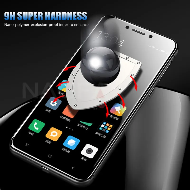 Защитное стекло для Xiaomi Mi 5 5S Plus Mi3 4S 4X 4A закаленное защитное 0 17 мм Redmi 4 3