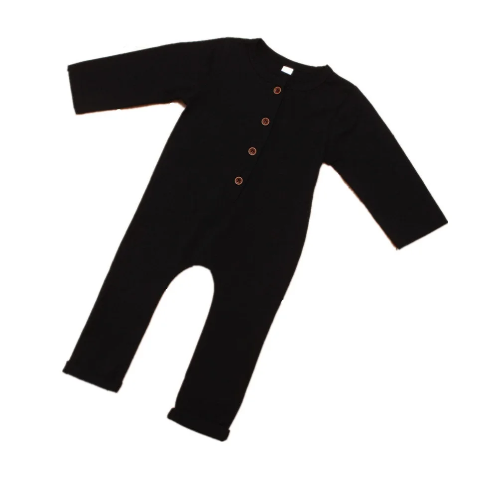 Seartist الطفل الفتيان السروال القصير الوليد قميص قطني بكم طويل بذلة الصبي الخريف الربيع عادي أسود رمادي البلوز منامة 2019 جديد 30C