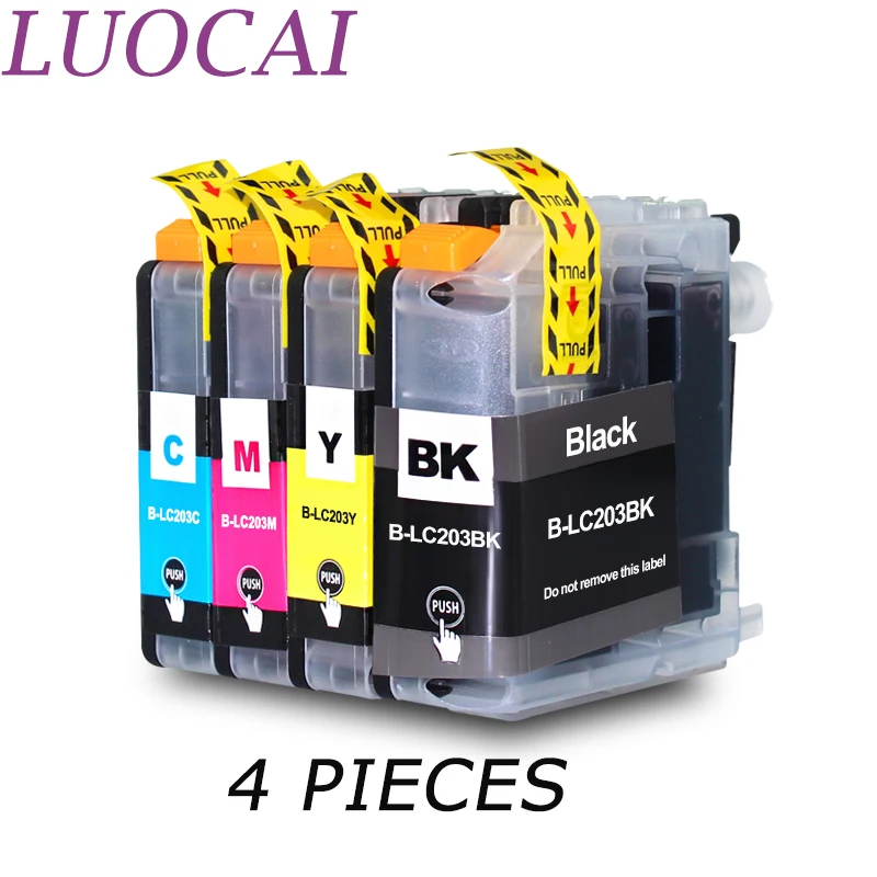 Jacob Co LC203 Cartucho De Tinta De Repuesto Para Brother LC203XL LC201 XL Para Usar Con Brother MFC-J480DW MFC-J880DW MFC-J4420DW MFC-J680DW MFC- J885DW, Paquete De 12 Cargador IPhone 20W