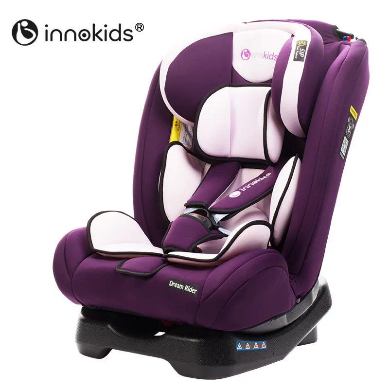 Innokids детское сиденье для безопасности автомобиля детское сиденье-усилитель регулируемая высота сидение и лежа пять точек безопасности жгут новорожденное автомобильное сиденье - Цвет: 03