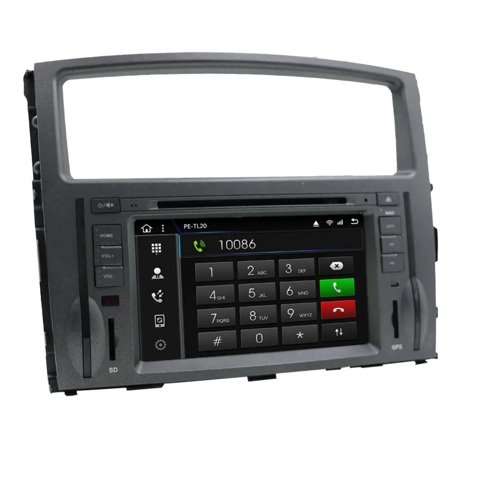 Top 7" 2 Din 8 Core Android 8.1 For MITSUBISHI PAJERO V97 2006- Car Radio 2+32GB Car Multimedia Player Car Stereo Car Audio 1024*600 2