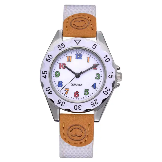 2018 Cute Boys Girls Quartz Watch Kids Children's Fabric Strap Student Time Cloc 2018 Cute Boys Girls Quartz Watch Kids Children's Fabric Strap Student Time Cloc