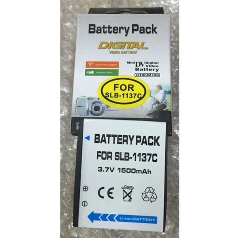 SLB 1137C SLB 1137C lithium batteries pack SLB1137C Digital camera