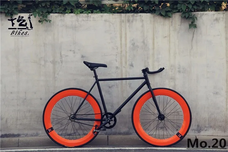 

Fixie Bike Fixed Bicicleta Bisiklet Gear Bike 46cm 52cm DIY Single Speed Bicycle Road Bike Track Fixie Bicycle fixie bike