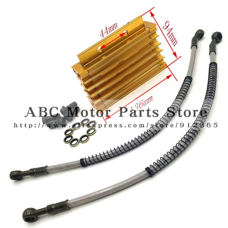 ALLOY OIL COOLER KIT LIFAN 110 125CC PIT BIKE 140 150CC DIRT BIKE FOR CRF