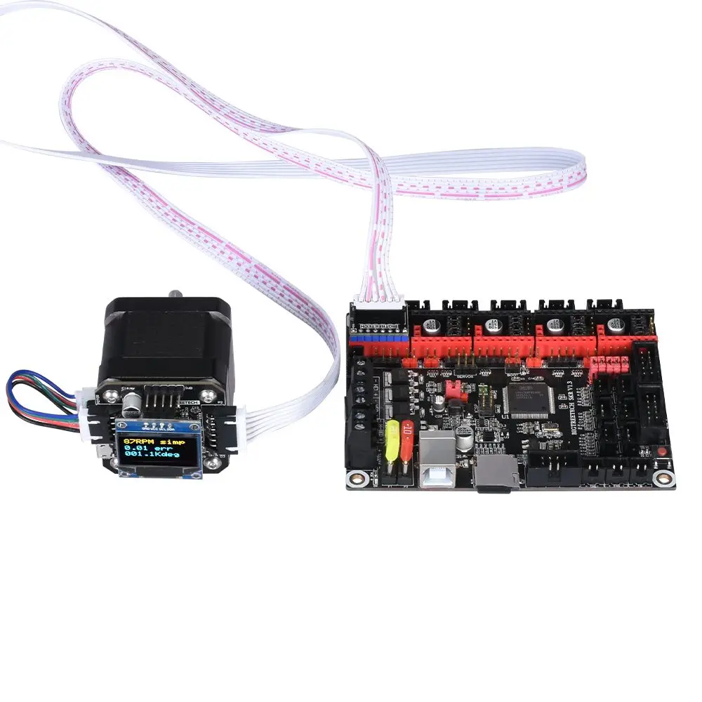 BIGTREETECH S42A 42 Шаговый двигатель Закрытая петля драйвер платы OLED дисплей VS TMC2208 SKR V1.3