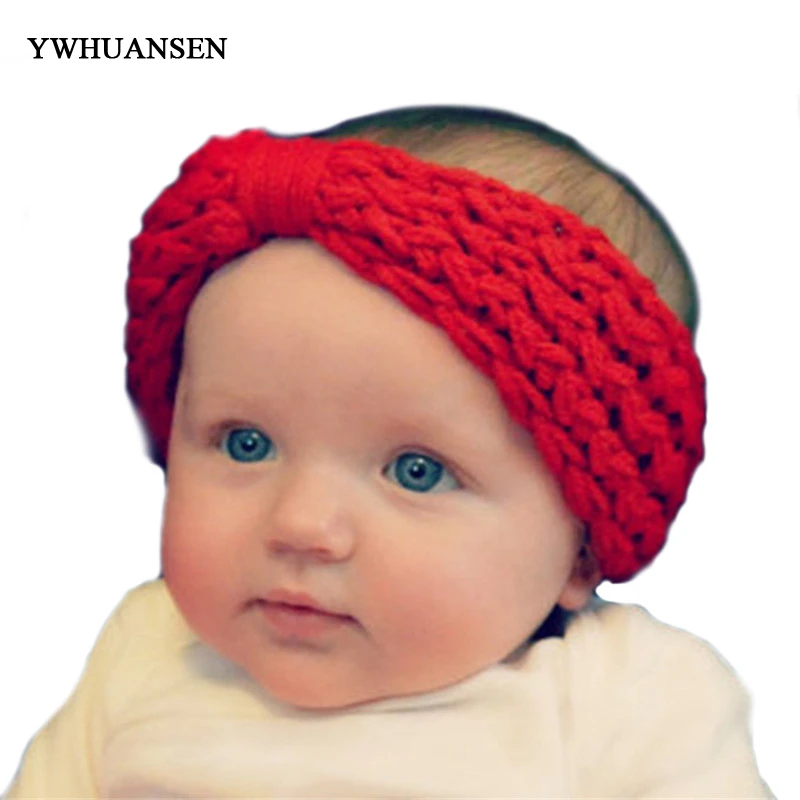 Winter Newborn Baby Headbands Boho Knitting Ear Protection Girls