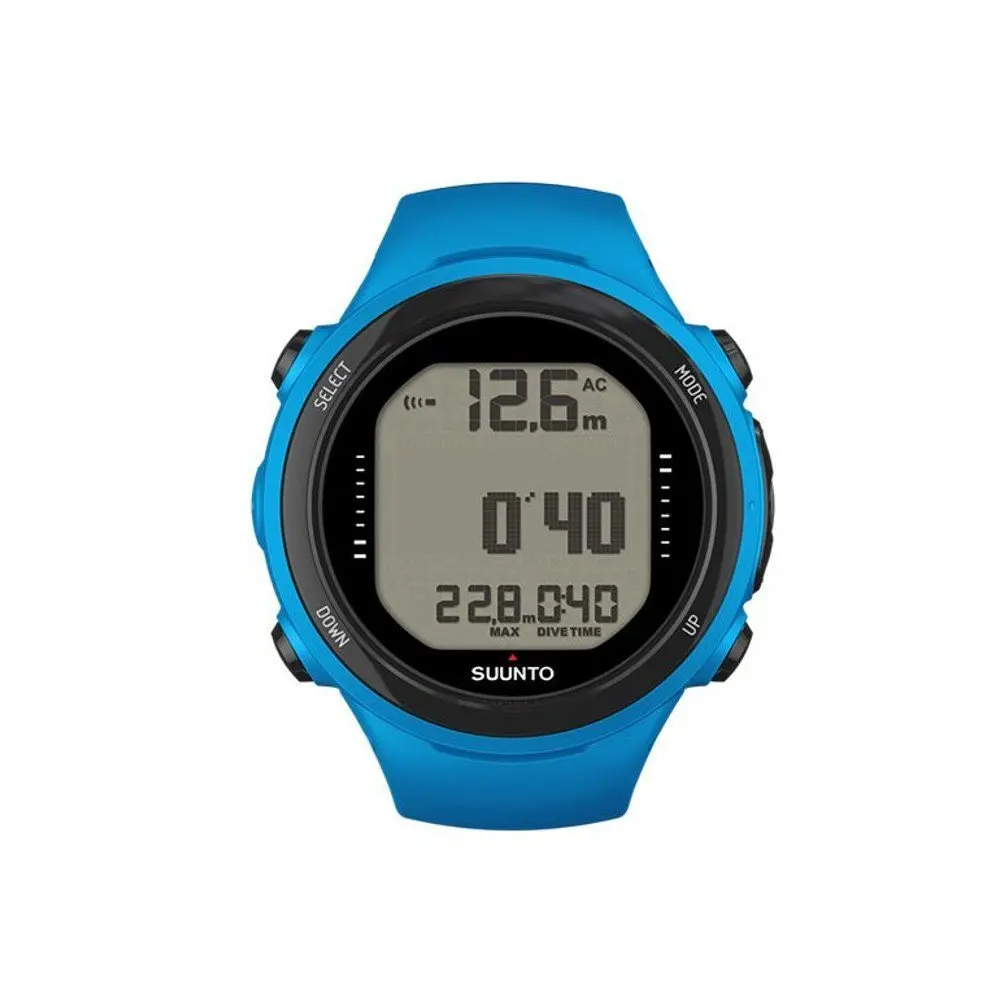 Suunto D4i Novo компьютер для подводного плавания с USB ныряющим компьютером для подводного плавания с трубкой - Цвет: Синий