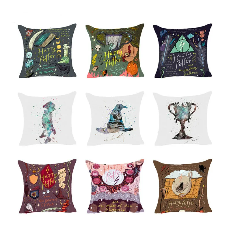 Harry Potter Style Dobby Polyester Cushion Cover Goblet of