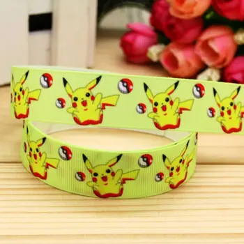 

DUWES 7/8'' Free shipping poke printed grosgrain ribbon hair bow headwear party decoration wholesale OEM 22mm H5357