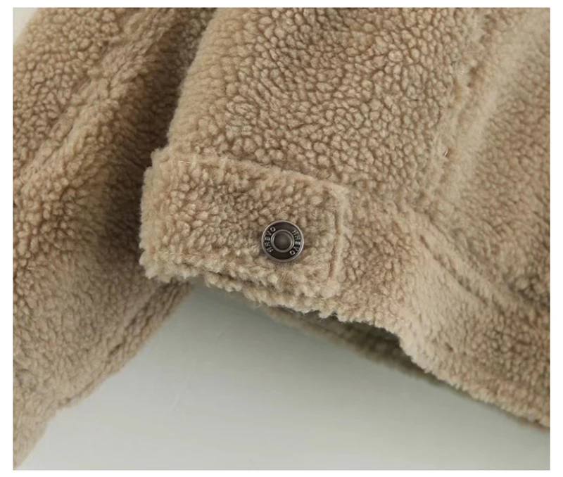 New 2018 Winter Coat Women Winter Casual Brown Long Sleeve Collar Jacket Thick Hooded Cotton Basic Women Warm Parkas D8A22 (5)