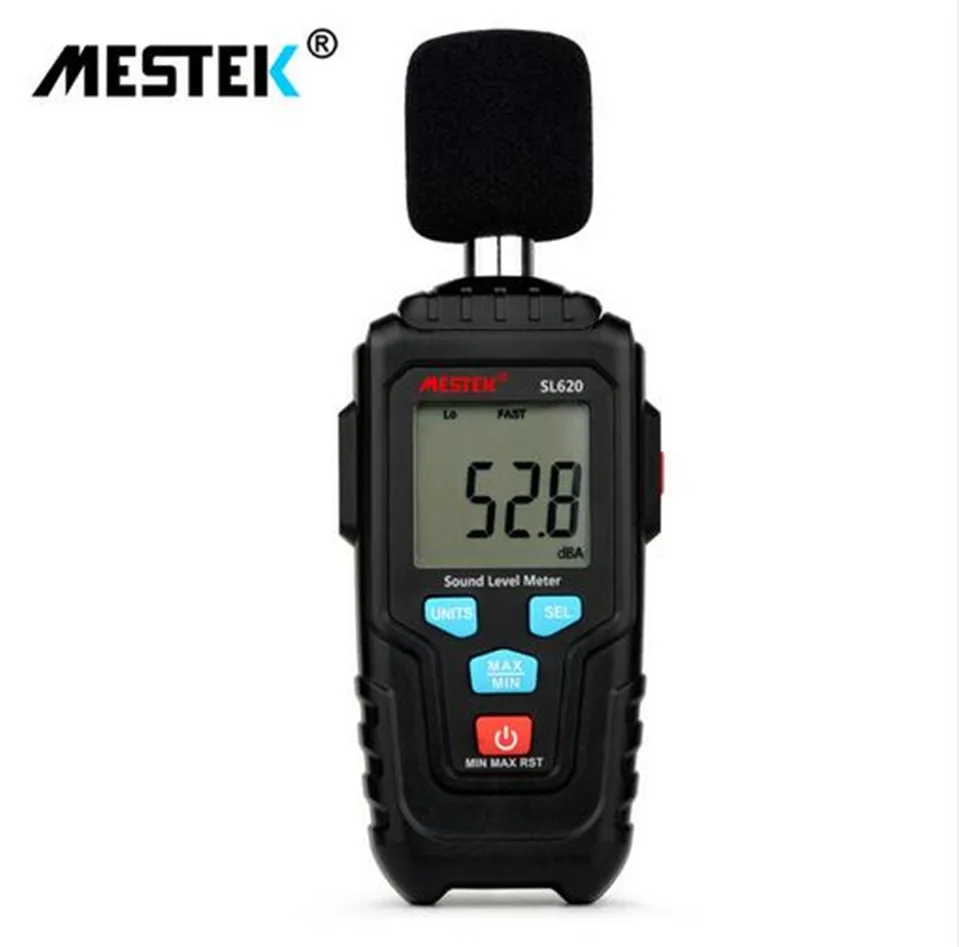 

Hot MESTEK SL620 sound level meter db meter sound meter desibel metre metro 35~130dB