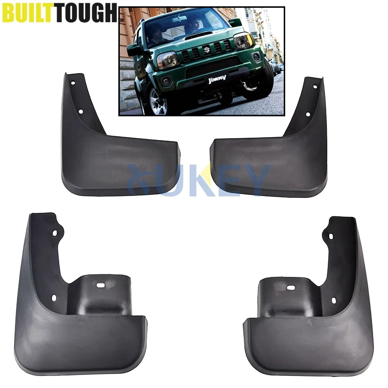 Car Mud Flaps For 1998On Suzuki Jimny Sierra Wide (JB) Chevrolet Jimny