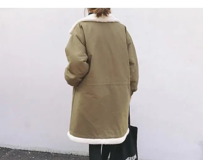 Зимняя длинная бархатная куртка, Женская парка, толстое теплое пальто большого размера, флисовая уличная винтажная Осенняя верхняя одежда LM054