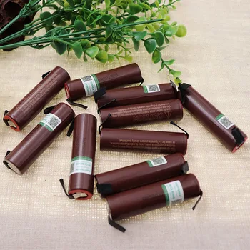 

10pcs 2020 Original for LG HG2 18650 3000mAh battery 3.6V discharge 20A dedicated electronic cigarette +DIY Nicke+Free shipping