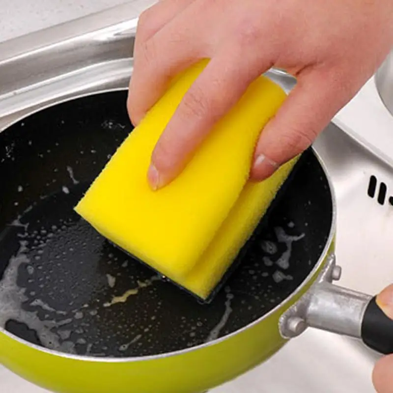 Новинка, 5 шт., для мытья, для мытья посуды, кухонные чистящие инструменты, щетка для мытья, двухсторонняя щетка для очистки губки, щетка, предмет для мытья