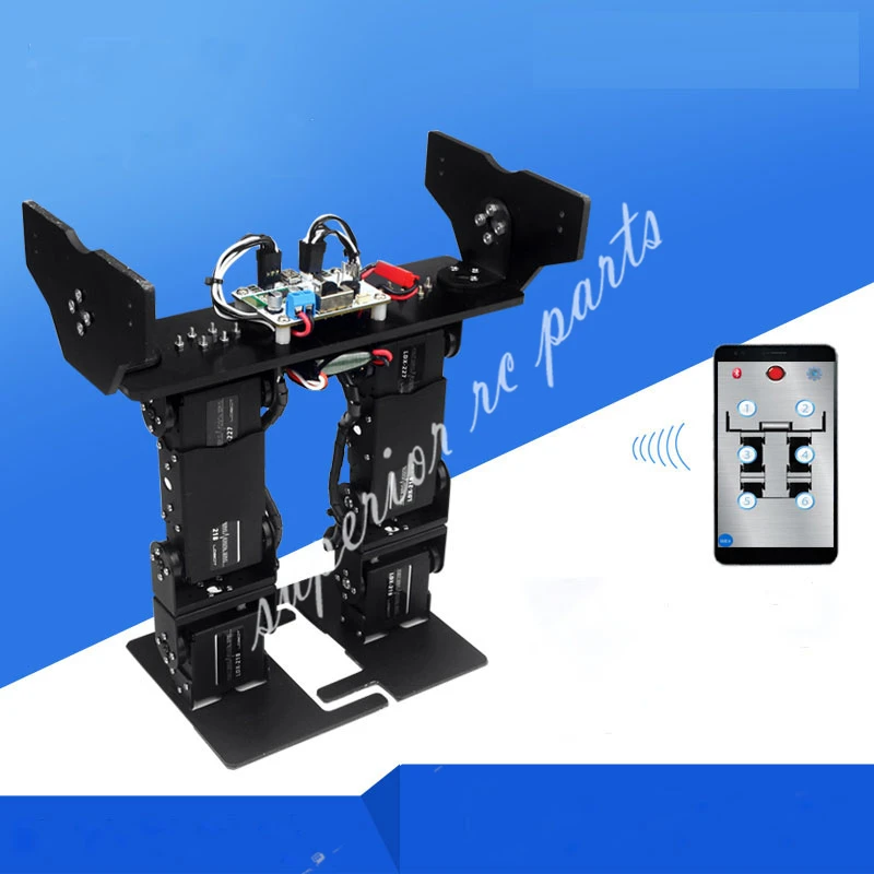  LOBOT 6 DOF Biped Walking Humanoid Robot Servo Bracket Mechanical Arm Entry-level Gaming Educationa