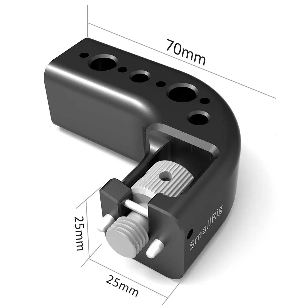 SmallRig ручка сверху Угловые Расширение с 1/" резьбы отверстия/Arri установочными отверстиями для FS7/FS7II/FS5/Урса мини ручка-2316