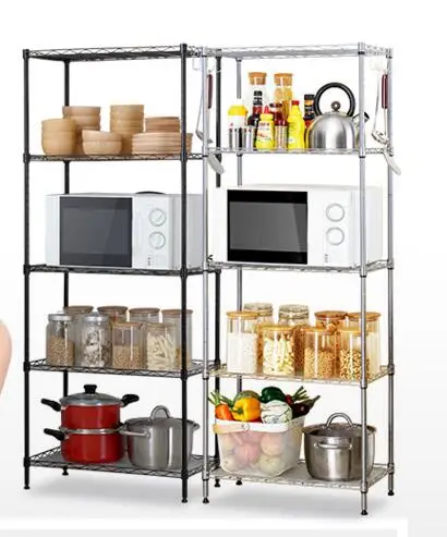 

The kitchen shelf. Landing a sitting room to receive. Bathroom multilayer shelf..