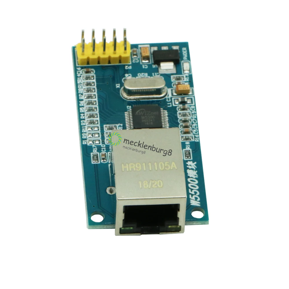 Замена W5100 Ethernet щит сетевой модуль W5500 поддержка TCP/IP 51/STM32 микроконтроллер с 32k байт SPI 3,3 В/5 В