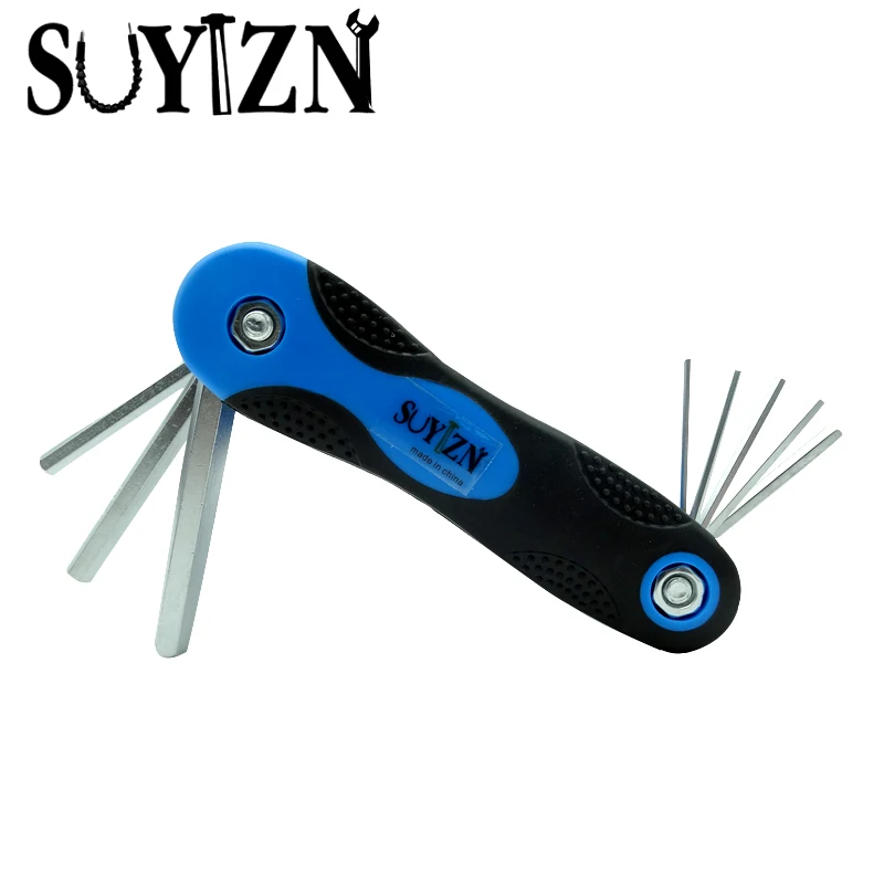 Dremel Wrench Set Allen Keys Tools Spanners Folding Pocket Hex Wrenches