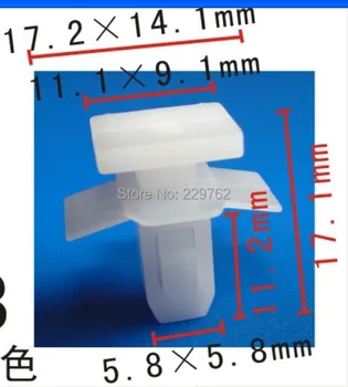 

Free Shipping 100PCS Retainer Clips For Japanese cars Fastened For Car Auto Plastic Clips Auto Clips And Fastener