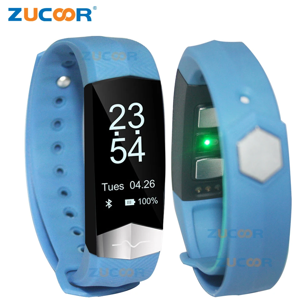 

ZUCOOR Smart Bracelet Camera Wristband Fitness ECG PPG Blood Pressure CD01 Pedometer Smartband Wearable Devices PK Xaomi Mi Band