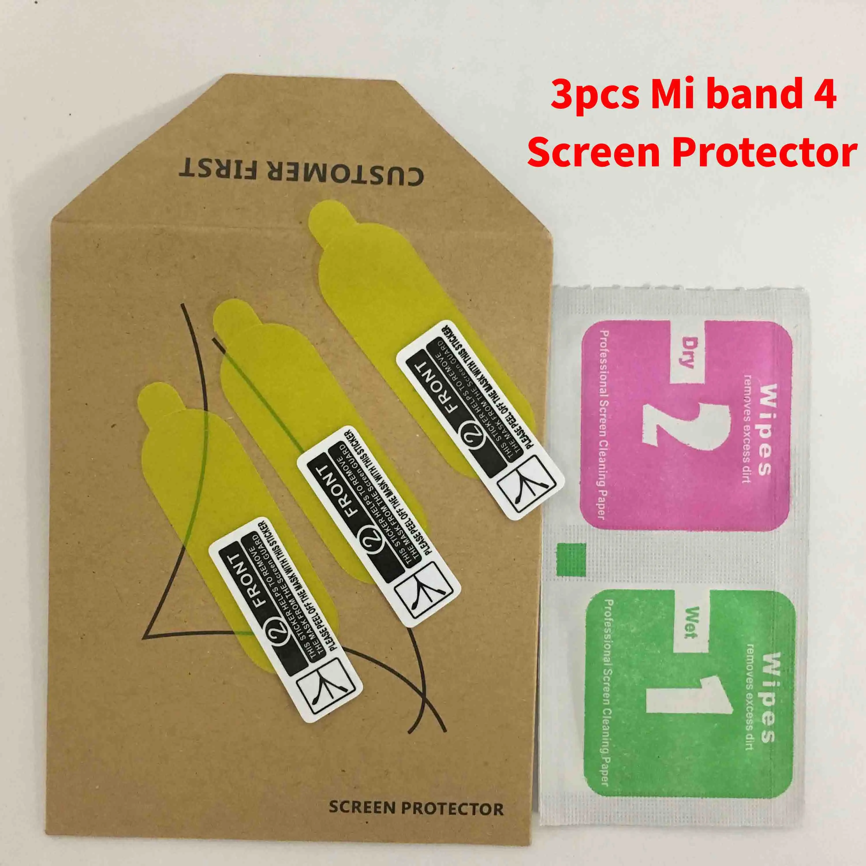 Ремешок mi Band 3 4 для Xiao mi band 3/4 ремешок для часов mi 3 4 pulsera correa mi band 3/4 сменный силиконовый браслет - Цвет: 3pcs with box